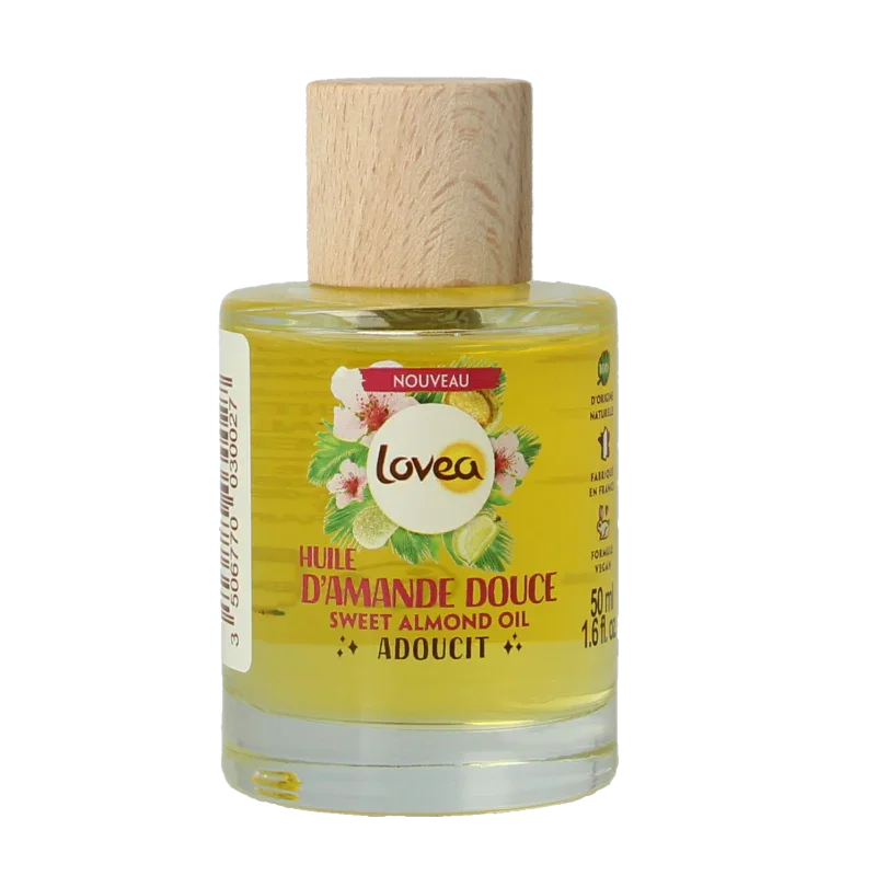 Lovea Sweet almond oil softens 50 Milliliter