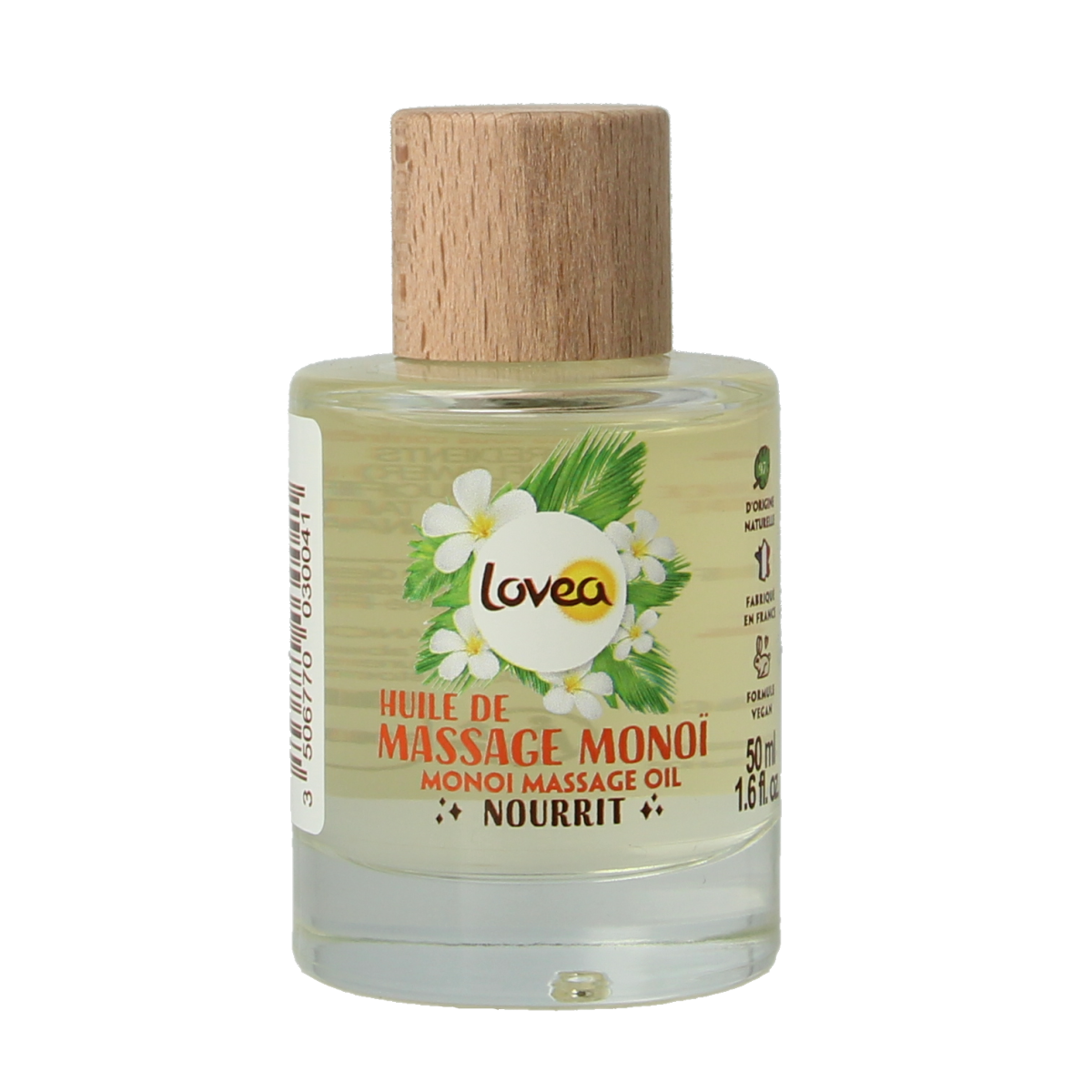 Lovea Monoi massageoil nourishing 50.00 Milliliter