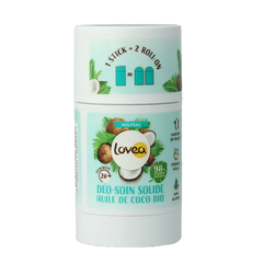 Lovea Solid deo care coconut oil organic 50 Gram