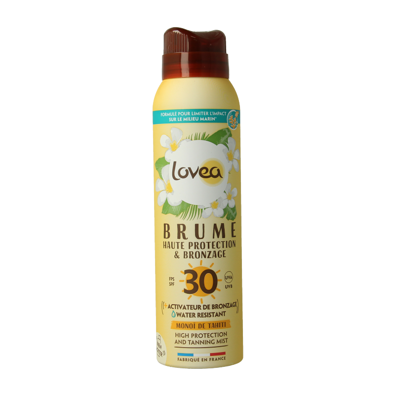 Lovea High protection & tanning mist SPF30 150 Milliliter