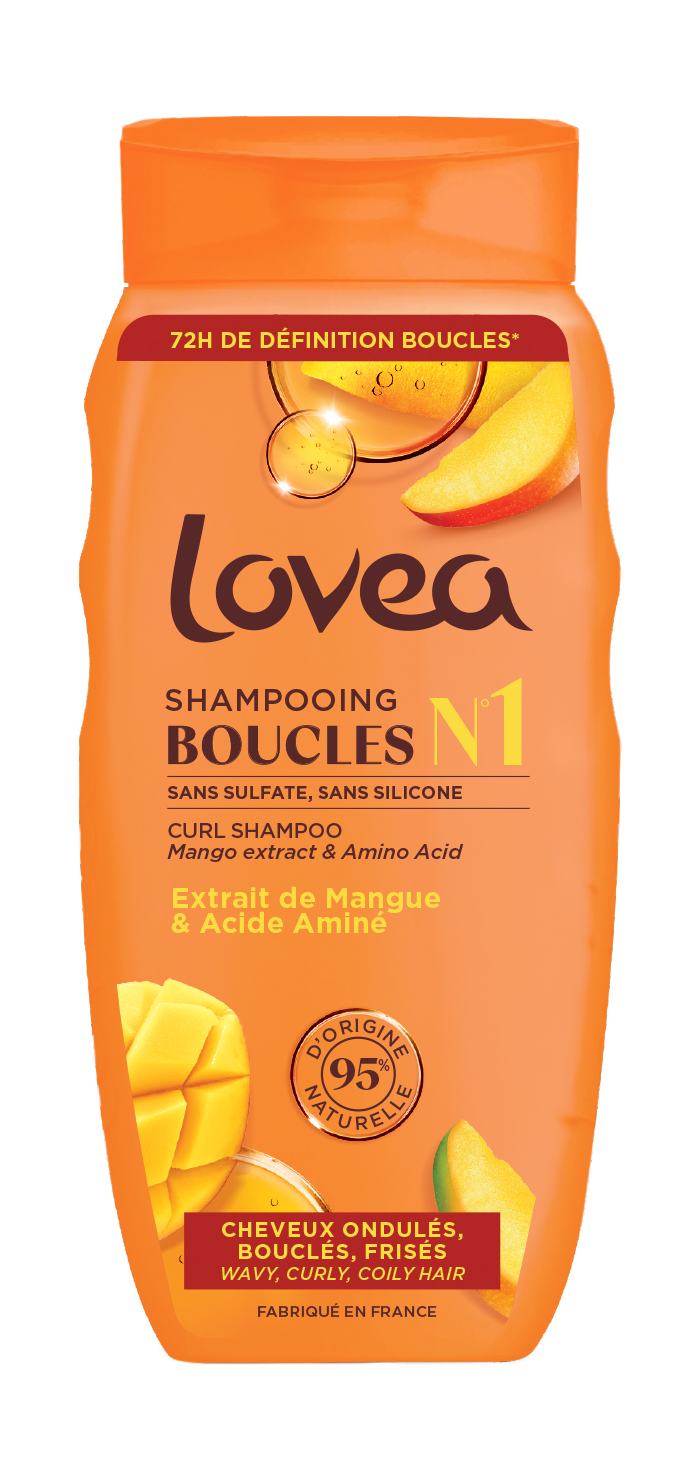 Lovea Curl shampoo soft shiny hair 250 Milliliter