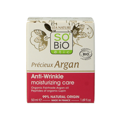 So Bio Etic Dagcreme moisturizing anti rimpel 50 Milliliter