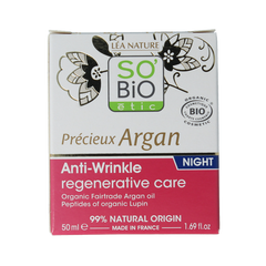 So Bio Etic Nachtcreme moisturizing anti rimpel 50 Milliliter
