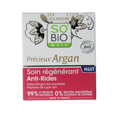 So Bio Etic Nachtcreme moisturizing anti rimpel 50 Milliliter