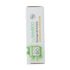 So Bio Etic Bamboo konjac sponge 1.00 Stuks