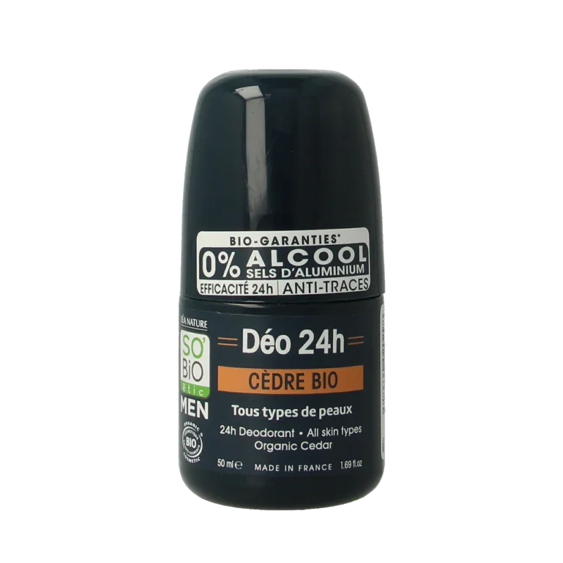 So Bio Etic Deo for men 3 in 1 cedar 50 Milliliter
