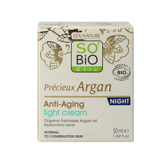 So Bio Etic Anti-aging night fluid 50 Milliliter