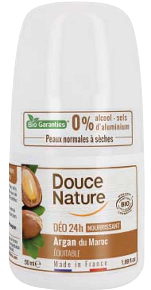 Douce Nature Deodorant roll on normale/droge huid bio 50.00 Milliliter