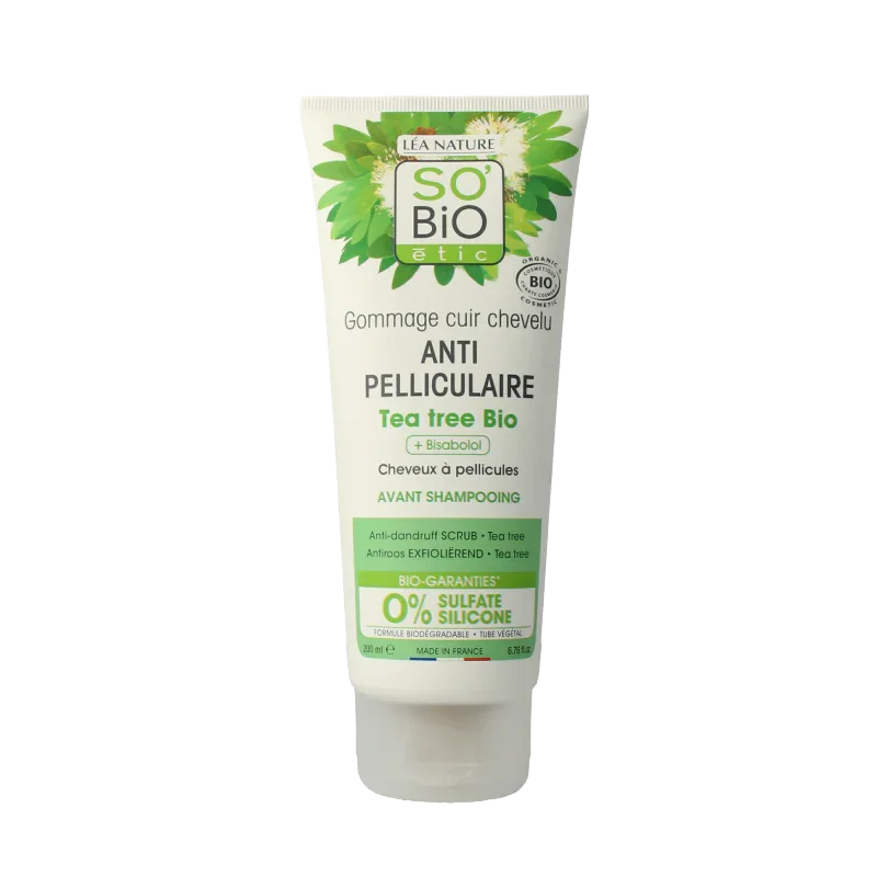So Bio Etic Haarscrub anti roos tea tree 200 Milliliter