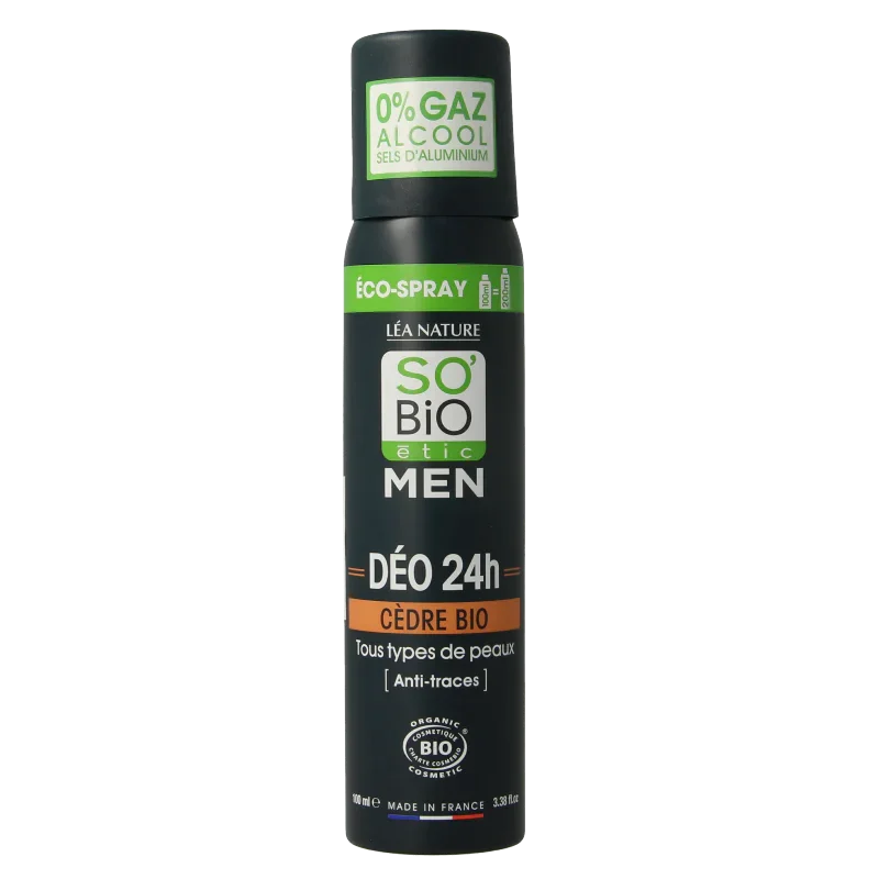 So Bio Etic For men deospray ceder 100 Milliliter