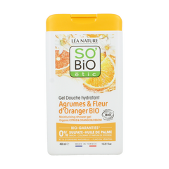 So Bio Etic Showergel citroen orange blossom 450.00 Milliliter