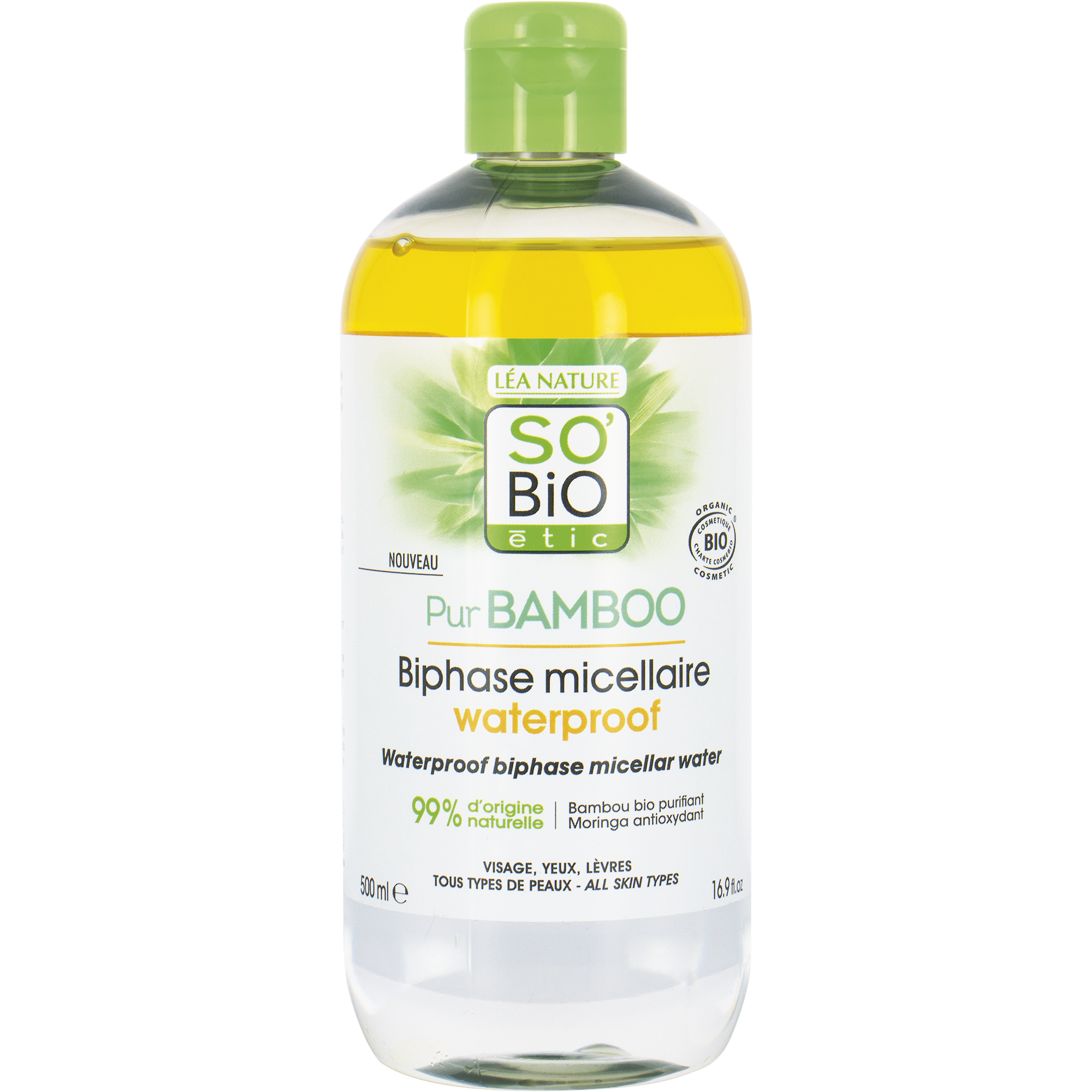 So Bio Etic Bamboo waterproof micellar water 500.00 Milliliter