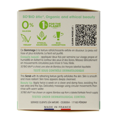 So Bio Etic Bamboo Deep cleansing smoothing scrub 50 Milliliter