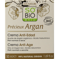 So Bio Etic Argan anti-aging day cream 50 Milliliter