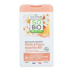 So Bio Etic Showergel peach & white flowers bio 450.00 Milliliter