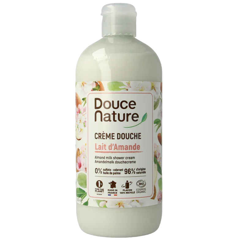 Douce Nature Douchecreme amandelmelk 500 Milliliter