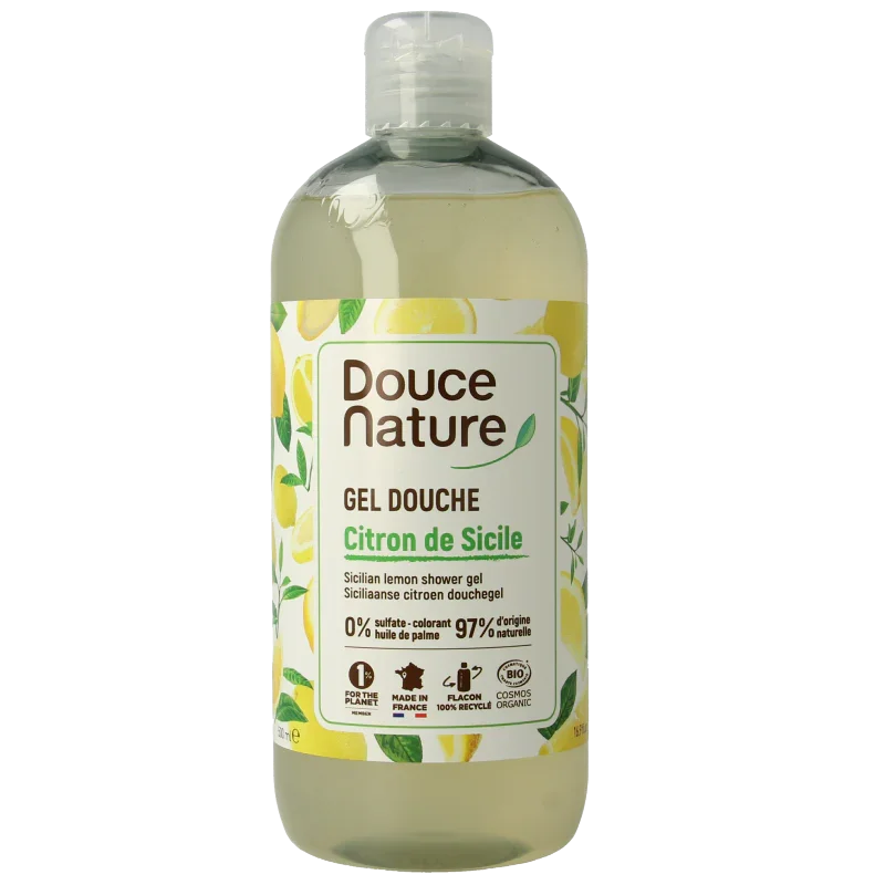 Douce Nature Douchegel Siciliaanse citroen 500 Milliliter