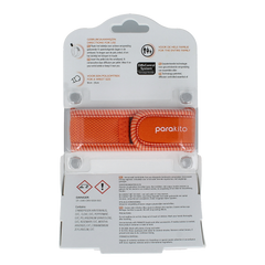 Parakito Anti mug armband volwassenen oranje 1.00 Stuks