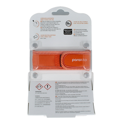Parakito Anti mug armband volwassenen oranje 1 Stuks