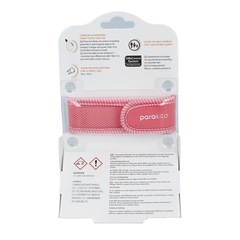 Parakito Anti mug armband volwassenen fuchsia 1 Stuks