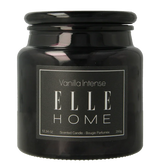Elle Home Vanilla intense candle jar 350 Gram