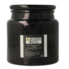 Elle Home Vanilla intense candle jar 350 Gram