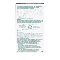 Nicorette Kauwgom 2mg menthol mint 30.00 Stuks