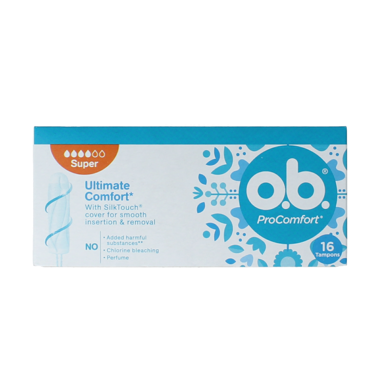 OB Tampons procomfort super 16 Stuks