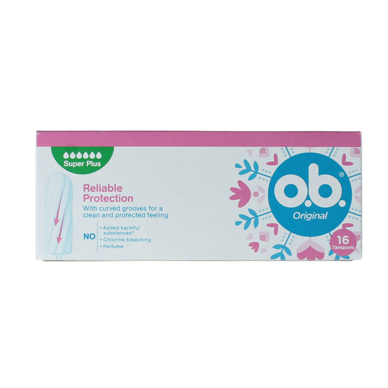 OB Tampons original super plus 16 Stuks