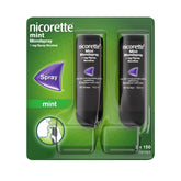Nicorette Mondspray mint 1mg duo verpakking 1.00 Set