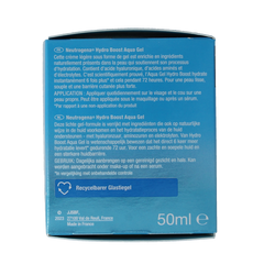 Neutrogena Hydro boost aqua gel moisturiser 50.00 Milliliter