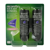 Nicorette Mondspray fruit & mint duo 2 Stuks