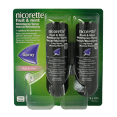 Nicorette Mondspray fruit & mint duo 2 Stuks