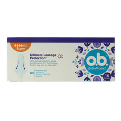 OB Tampons extra protect super 16 Stuks