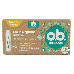 OB Tampons organic normal 16 Stuks