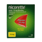 Nicorette Pleister 15mg 14 Stuks