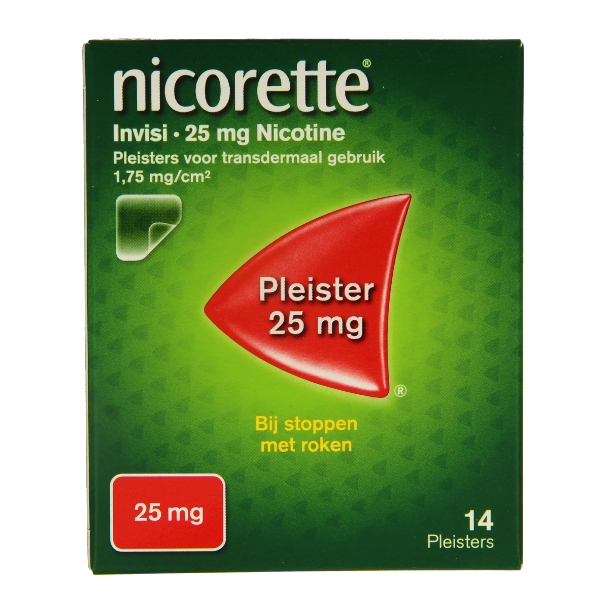 Nicorette Pleister 25mg 14.00 Stuks