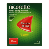 Nicorette Pleister 25mg 14 Stuks