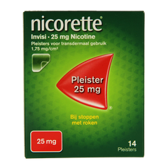 Nicorette Pleister 25mg 14 Stuks