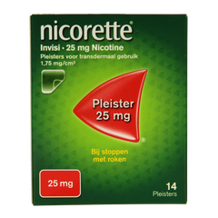 Nicorette Pleister 25mg 14.00 Stuks