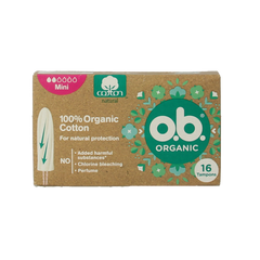 OB Tampons organic mini 16.00 Stuks