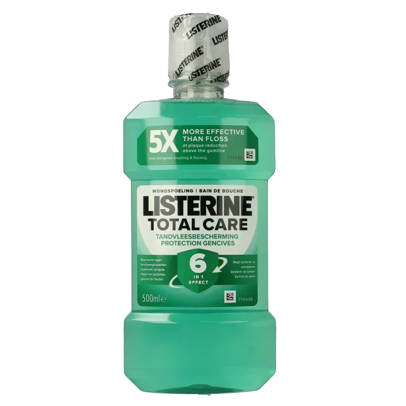 Listerine Mondwater total care tandvleesbescherming 500 Milliliter