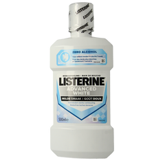 Listerine Mondwater advanced white mild 500 Milliliter
