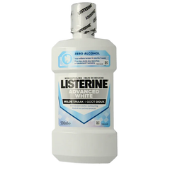 Listerine Mondwater advanced white mild 500 Milliliter