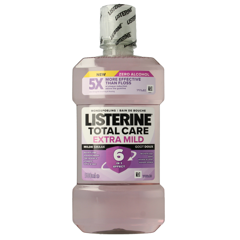 Listerine Mondwater extra mild 500 Milliliter