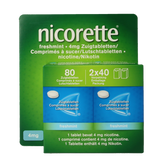 Nicorette Zuigtablet 4mg fresh mint 80.00 Zuigtabletten