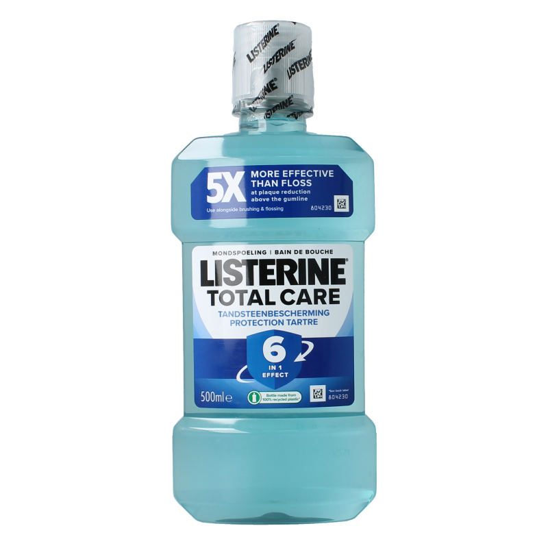 Listerine Mondwater total care tegen tandsteen 500 Milliliter