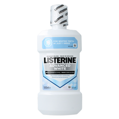Listerine Mondwater advanced white mild 500 Milliliter
