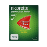 Nicorette Patch invisible 10mg 7.00 Stuks