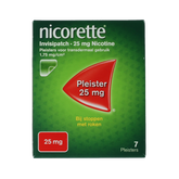 Nicorette Patch invisible 25mg 7.00 Stuks